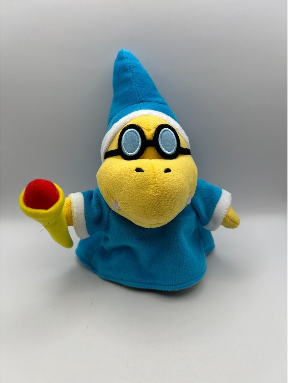 Nintendo Super Mario Magikoopa Kamek Plush With Wand Wizard Stuffed Animal Toy
